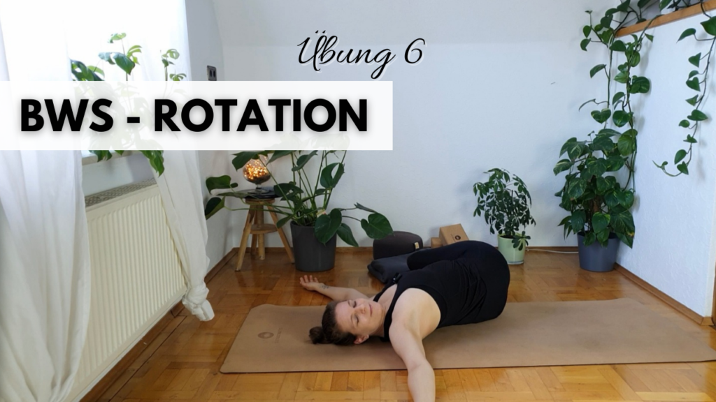 BWS Rotation Yoga mit Lilly gegen Verspannungen & Rückenschmerzen
